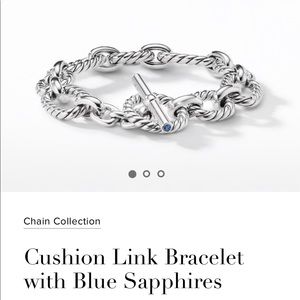 David Yurman Cushion Link Chain Bracelet